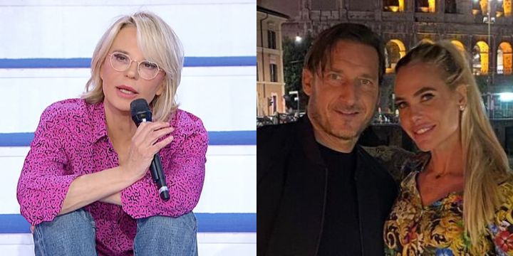 maria de filippi ilary blasi totti