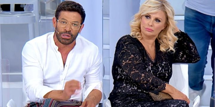 uomini e donne tina cipollari gianni sperti fuori cast