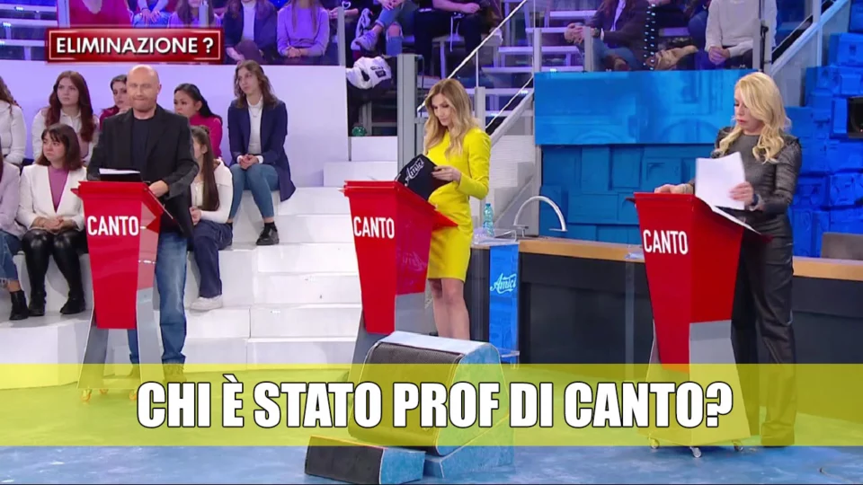questi personaggi sono mai stati prof di canto