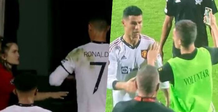 Cristiano Ronaldo nega un selfie a dei fan: scoppia la polemica