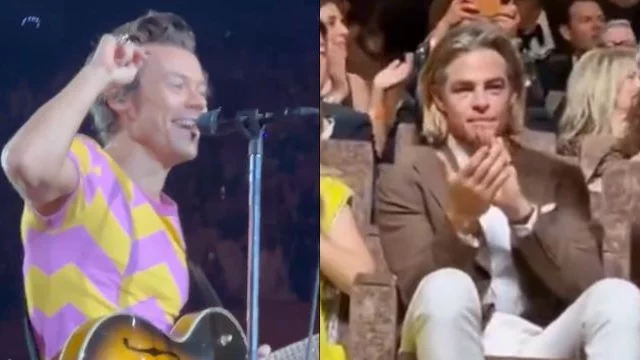 Harry Styles commenta la notizia del presunto sputo contro Chris Pine