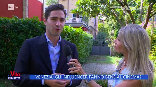 Tommaso Zorzi difende la presenza degli influencer a Venezia 79