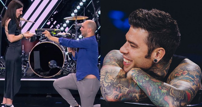 X Factor, proposta di matrimonio: Fedez “sposa” una coppia