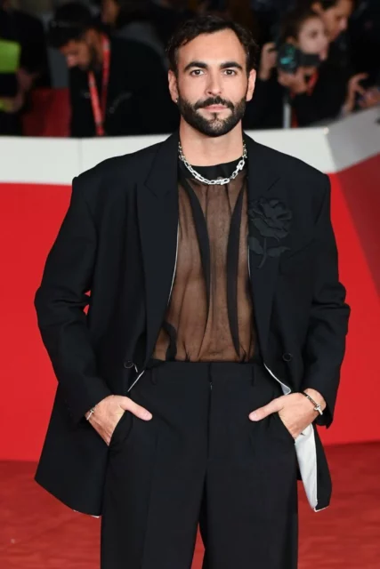 Roma Cinema Fest 2022. Festa del Cinema di Roma. Red Carpet film "Il colibrÃ" . Nella foto : Marco Mengoni