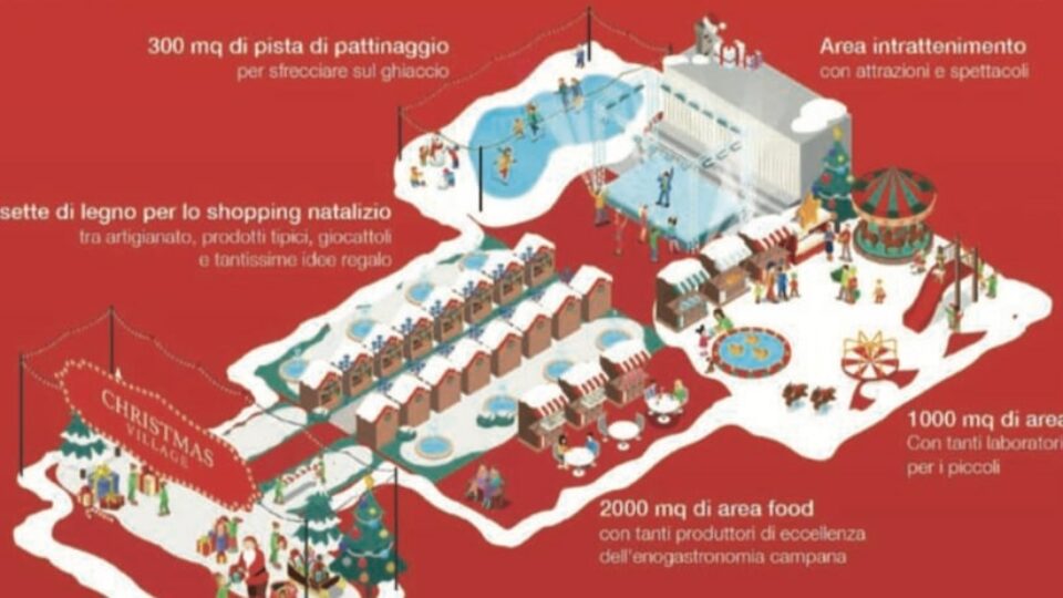 Napoli ospita il Christmas Village 2022 dall'1 al 18 dicembre
