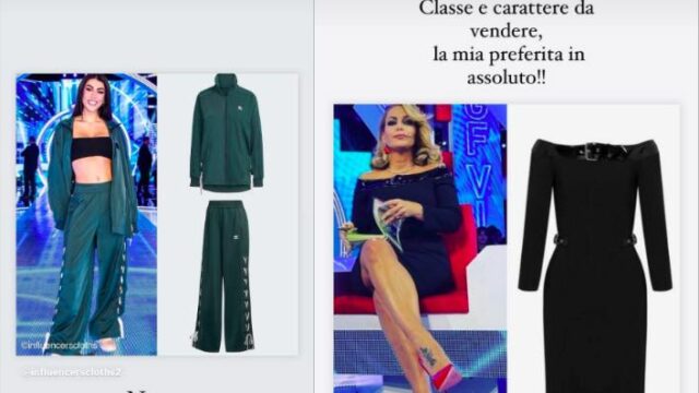 Il commento di Carlotta Dell'Isola al look di Giulia Salemi e Sonia Bruganelli