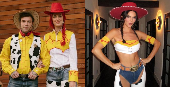 Chiara Ferragni e Kendall Jenner vestite uguali per Halloween