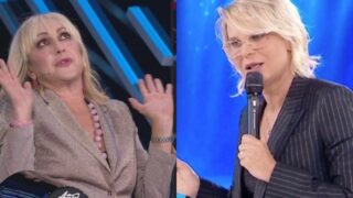 alessandra celentano lite furiosa maria de filippi