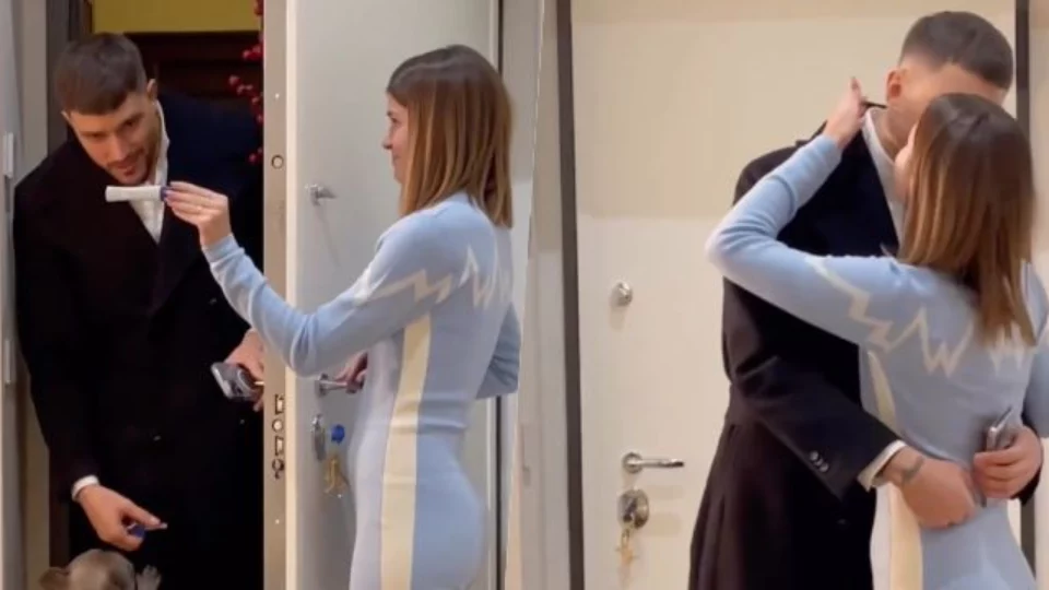 Andrea Zelletta scopre che Natalia Paragoni è incinta: la dolce reazione