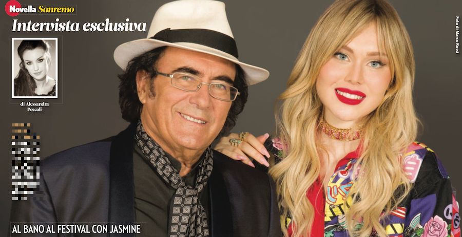 Al Bano a Sanremo con la figlia Jasmine Carrisi (INTERVISTA) Al Bano a Sanremo con la figlia Jasmine Carrisi (INTERVISTA)