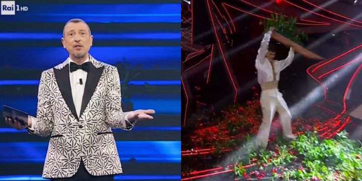 Sanremo 2023, Amadeus nella notte ha parlato del gesto di Blanco