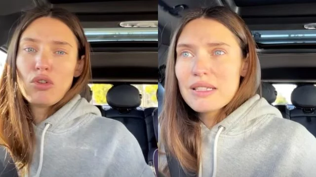 bianca balti paura figlia uomo armato