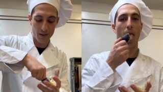 Damiano David si improvvisa chef e prepara il pesto con un sex toy