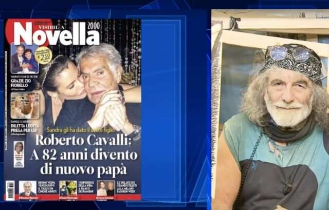 Novella 2000 Cartabianca cover Roberto Cavalli Mauro Corona