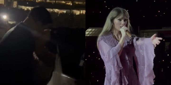 Taylor Swift, una coppia si sposa al suo concerto (VIDEO) Taylor Swift, una coppia si sposa al suo concerto (VIDEO)