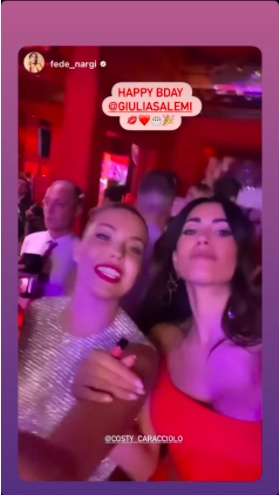 Costanza Caracciolo e Federica Nargi