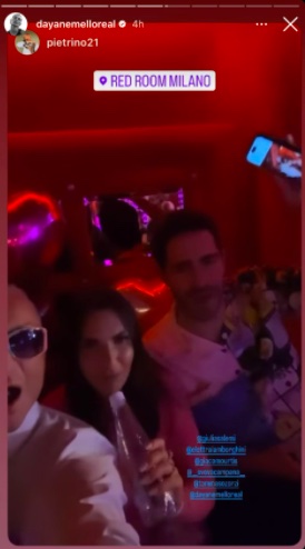 Elettra Lamborghini e Tommaso Zorzi alla festa di Giulia Salemi