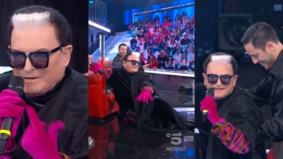 Amici 22, Cristiano Malgioglio cade dalla