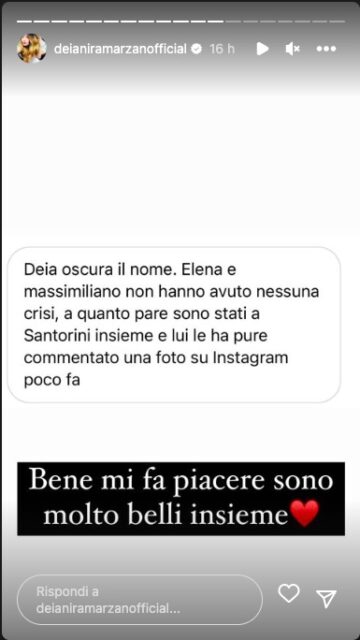 La segnalazione a Deianira Marzano