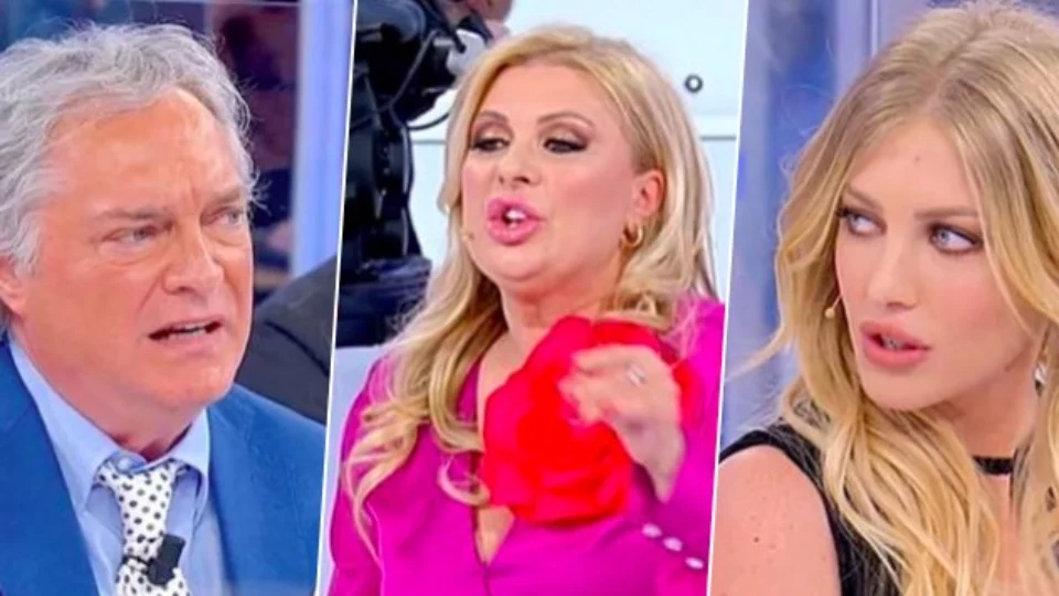Uomini e Donne, lite furiosa tra Elio e Tina. Nicole nella polemica