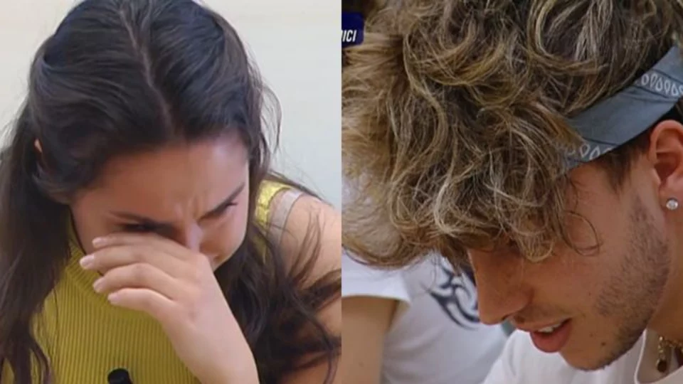 amici 22 benedetta in lacrime mattia