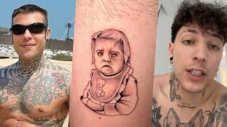 Fedez, il web critica il tatuaggio per Vittoria e interviene il tatuatore