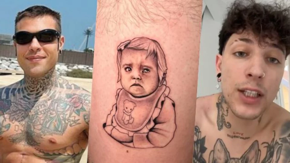 Fedez, il web critica il tatuaggio per Vittoria e interviene il tatuatore
