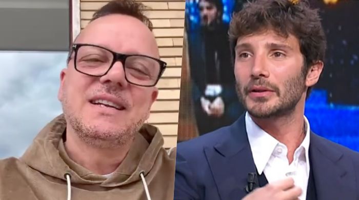 Gigi D’Alessio e Stefano De Martino commentano la presunta lite