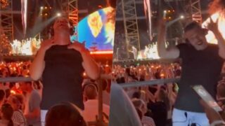 Coldplay, due ragazzi eseguono tutto il concerto nella lingua dei segni