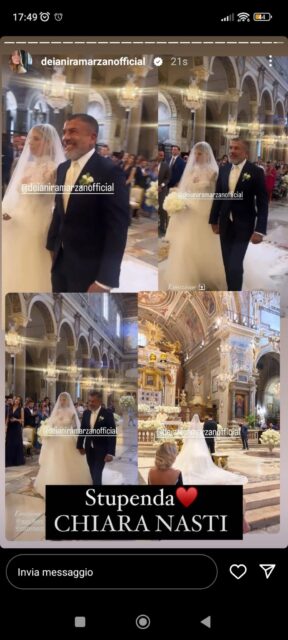 Le foto del matrimonio di Chiara Nasti e Mattia Zaccagni
