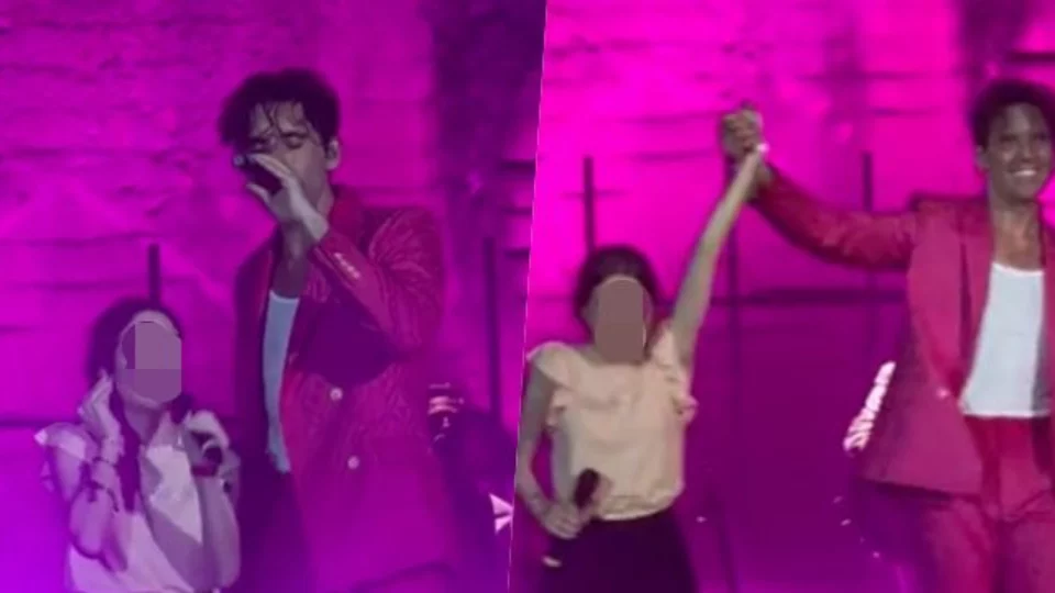 Mika fa salire sul palco una fan non vedente e canta con lei Stardust