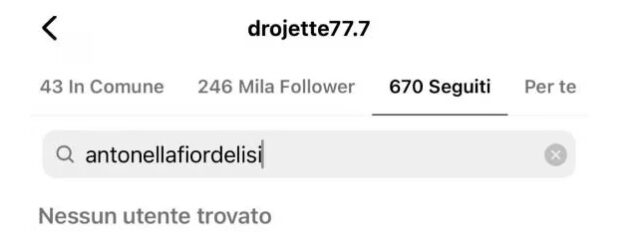 Edoardo Donnamaria smette di seguire Antonella Fiordelisi