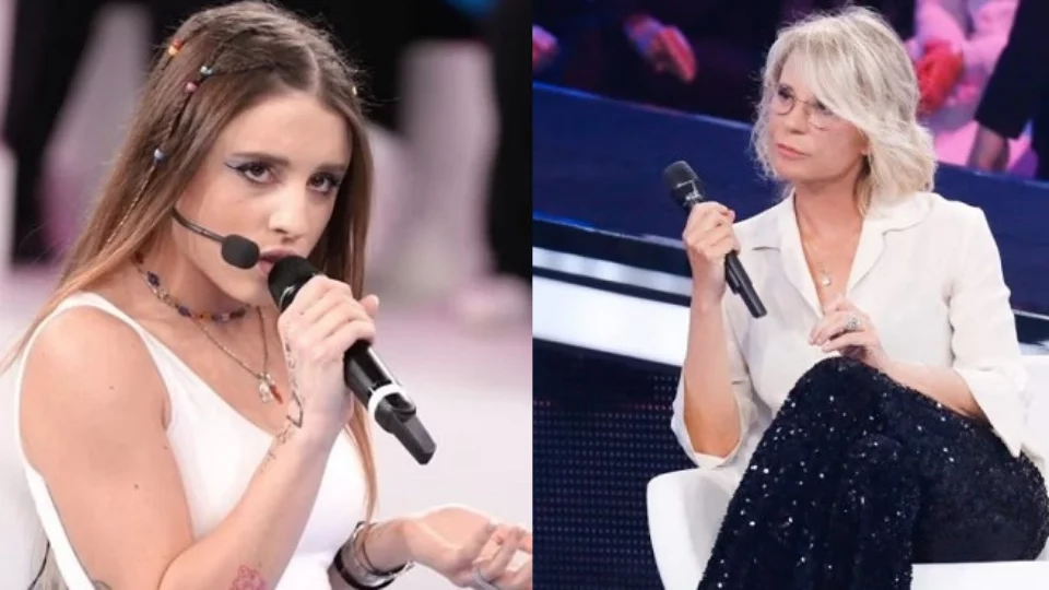 Angelina Mango, rivelazione sul suo rapporto con Maria De Filippi