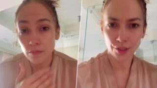 Jennifer Lopez si mostra senza trucco su Instagram: 