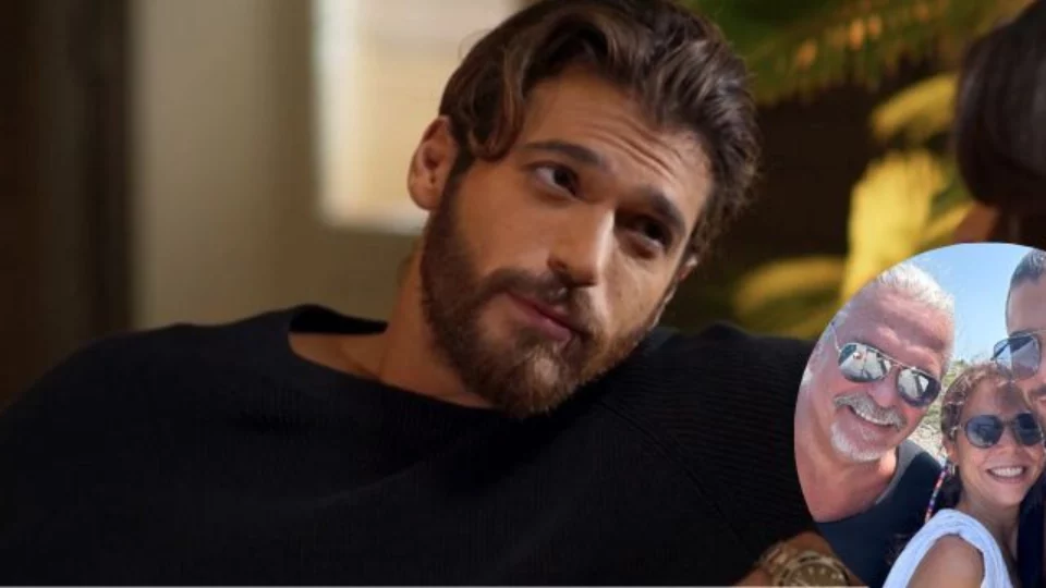 can yaman genitori foto dedica