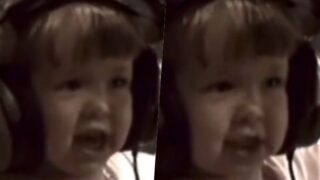 Aurora Ramazzotti, il video da bambina mentre canta Per Me, Per Sempre