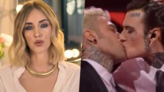 Chiara Ferragni, la reazione dopo il bacio tra Fedez e Rosa Chemical