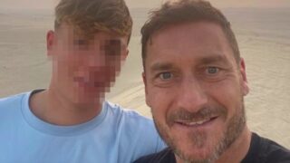 Francesco Totti, bodyshaming contro il figlio Cristian: la replica