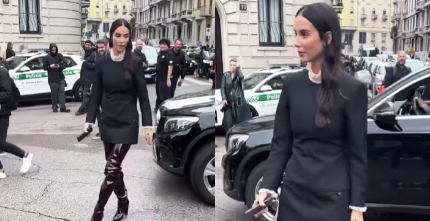 Paola Di Benedetto si fa fotografare in mezzo alla strada (VIDEO) Paola Di Benedetto si fa fotografare in mezzo alla strada (VIDEO)
