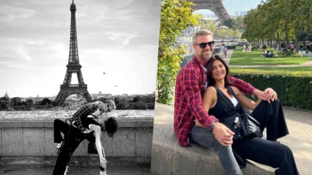 Alessia Mancini e Flavio Montrucchio festeggiano 20 anni di matrimonio