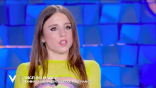 Angelina ricorda il padre Pino Mango a Verissimo