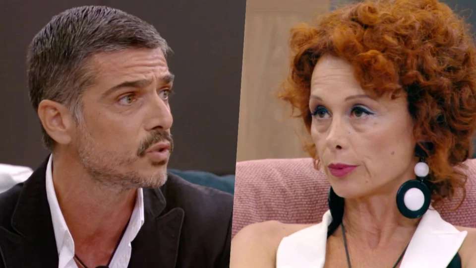 Beatrice Luzzi accusa Massimiliano, lui sbotta in diretta