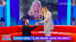 Guenda Goria si sposa! La proposta del fidanzato Mirko in TV