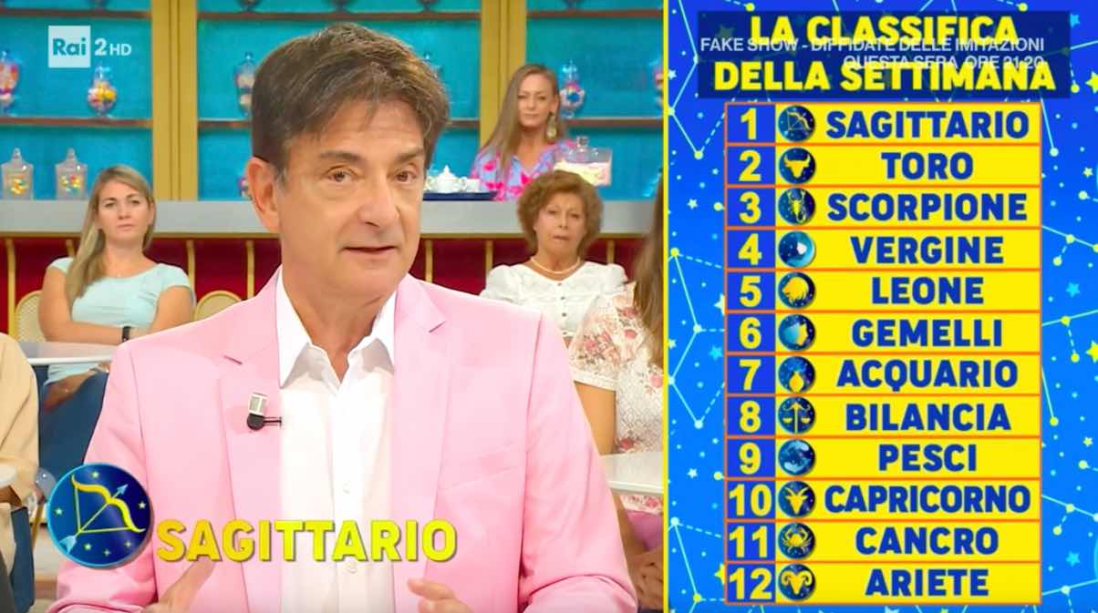 Oroscopo Paolo Fox settimana: classifica dal 2 al 7 ottobre Oroscopo Paolo Fox settimana: classifica dal 2 al 7 ottobre