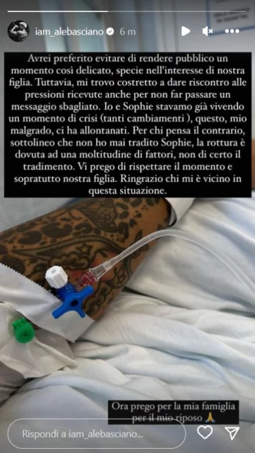 alessandro Basciano dopo la rottura con Sophie Codegoni