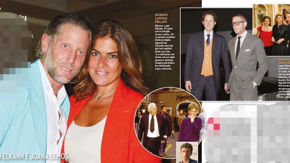 Lapo Elkann e Joana Lemos: 