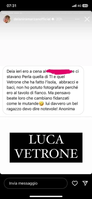 Il gossip su Perla Vatiero di Temptation Island e Luca Vetrone