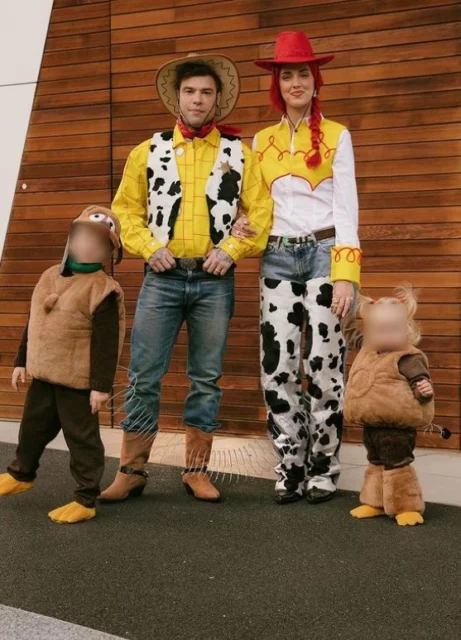 I Ferragnez ad Halloween: Toy Story