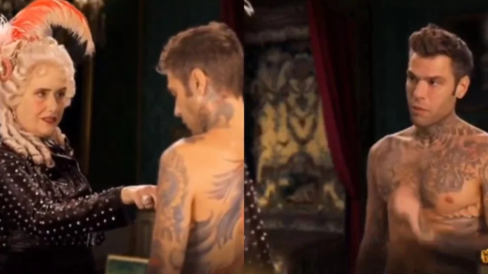 fedez ospite sensualità a corte video
