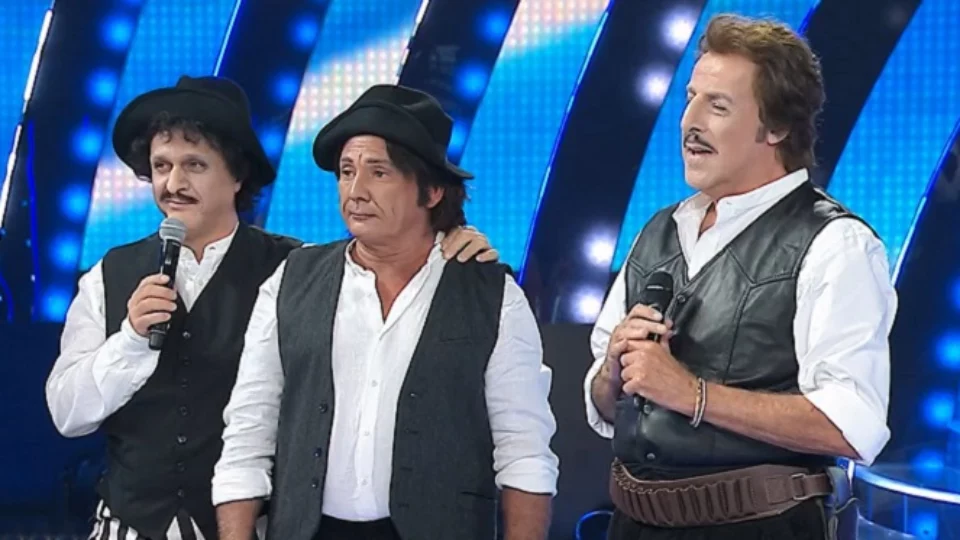 Paolantoni e Cirilli esibizione Modugno Franco Ciccio Tale e quale